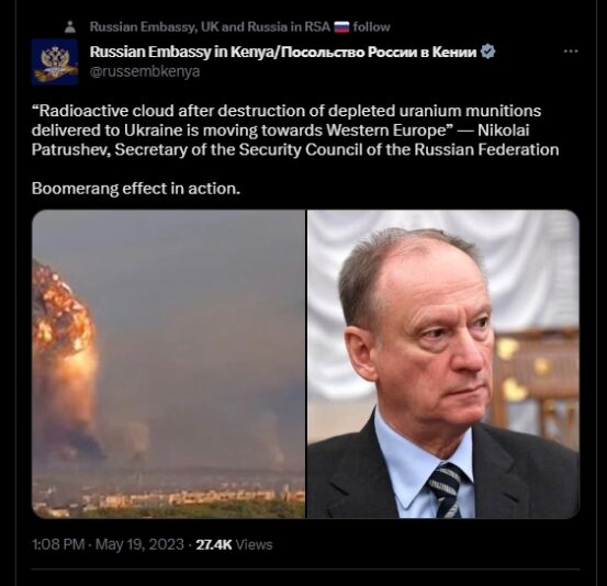 2023-05-19 17_23_46-(1) Russian Embassy in Kenya_Посольство России в Кении on Twitter_ _“Radioactive